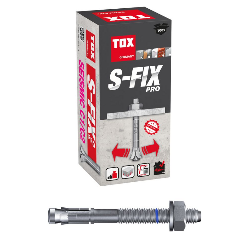 TOX Bolzenanker S-Fix Pro M8x75/9 mm