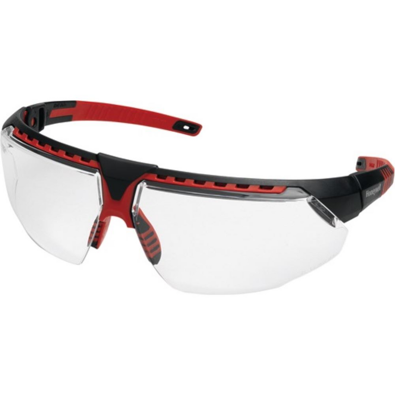 Schutzbrille Avatar™ EN 166 Bügel schwarz/rot,Hydr