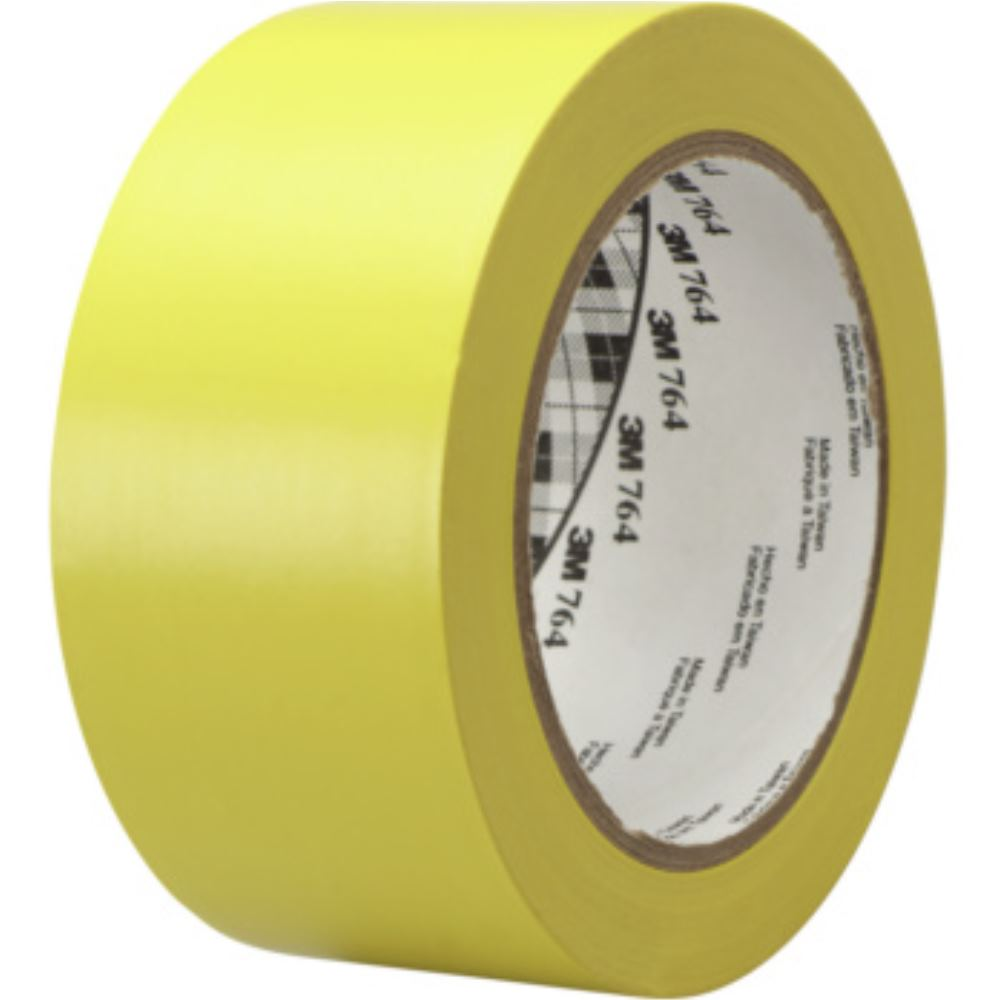 3M all-purpose soft PVC-tape 764i geel 50,8 mm x 33