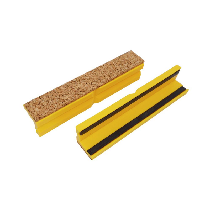 Schonbacken Kork/Kunststoff 150mm gelb, mit Magnetleiste (Paa)