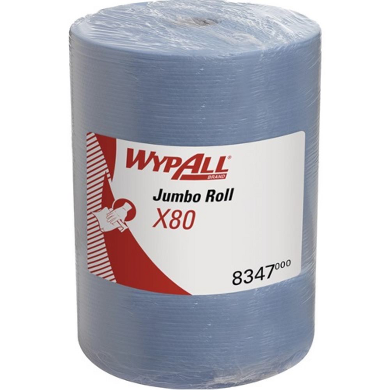 Wischtuch WypAll® X80 8347 L315xB310ca.mm blau 1-l