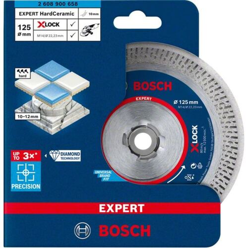 Expert Hardceramic X-Lock Diamond Separator Discs, 125 x 22,23 x 1,4 x 10 mm