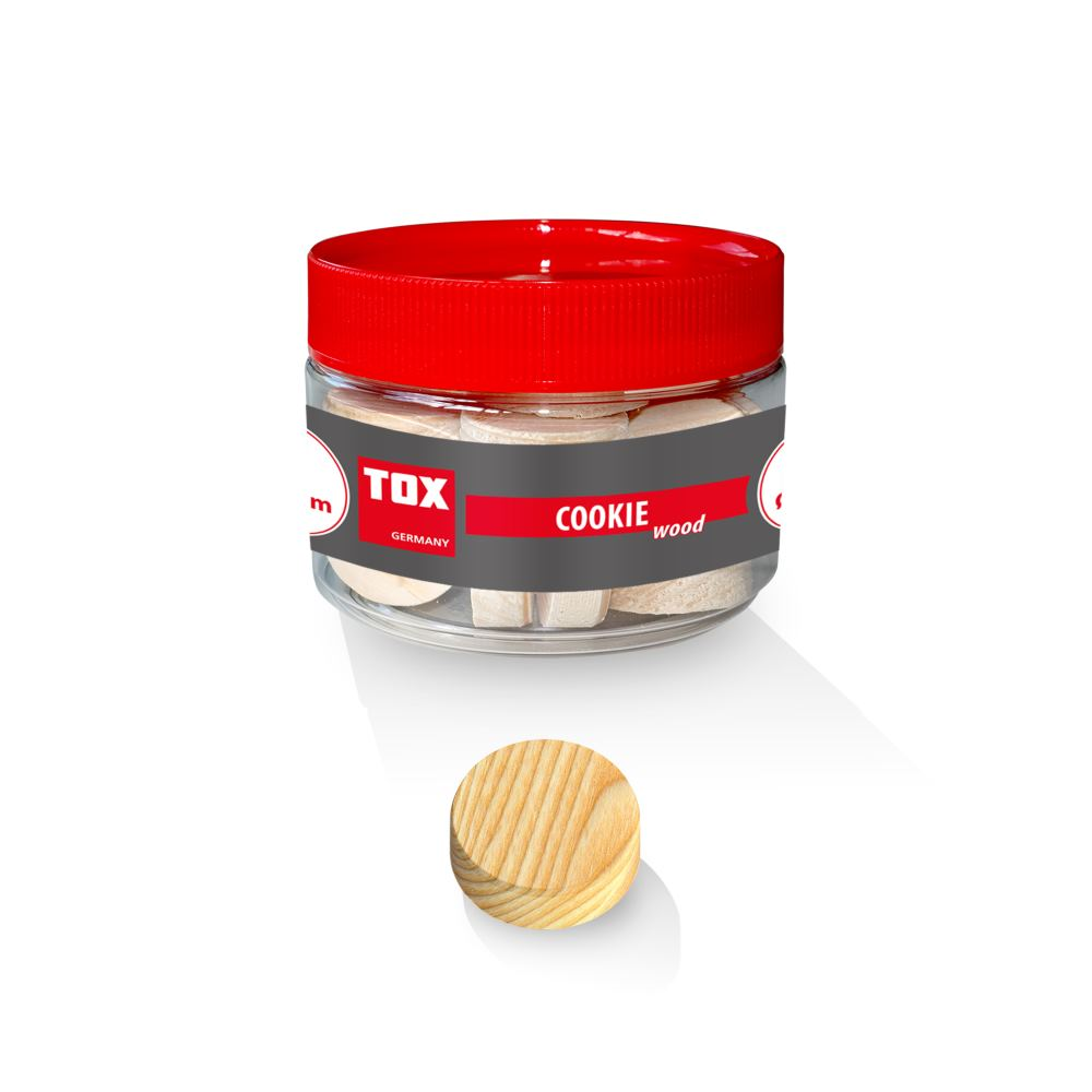 Tox Cookie Wood 50 mm (10 pc's.)