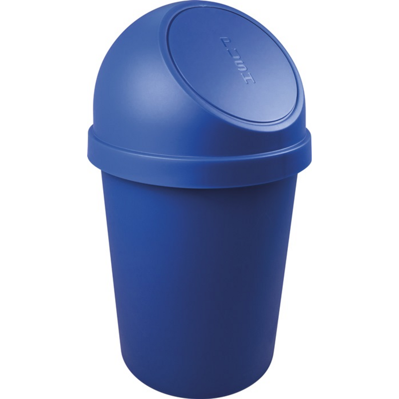 Abfallbehälter H700xØ403mm 45l blau HELIT