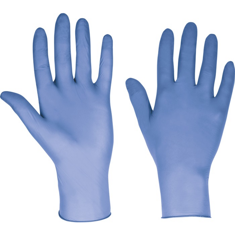 Einw.-Handsch.DexPure® 803-81 Gr.L blauviolett Nit