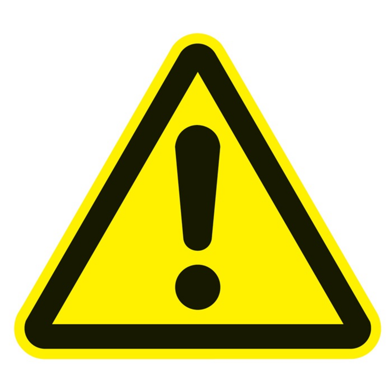 Warnzeichen ASR A1.3/DIN EN ISO 7010 200mm Warnung