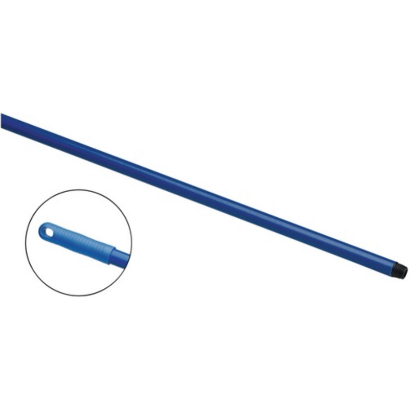 HACCP-Besenstiel L.1500mm Glasfaser blau