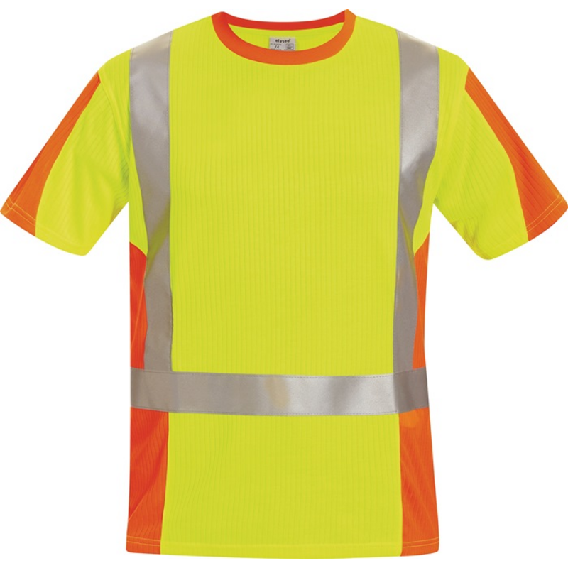 Warnschutz-T-Shirt Utrecht Gr.L gelb/orange ELYSEE