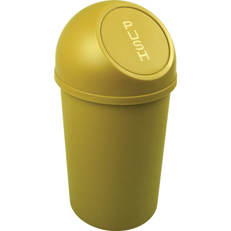 Abfallbehälter H490xØ253mm 13l gelb HELIT