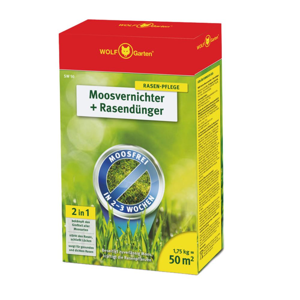 1,75 kg Moss Destroyer + Rasm Fertilizer SW 50