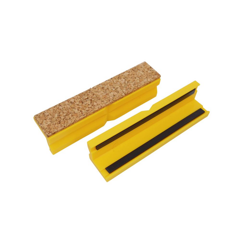 Schonbacken Kork/Kunststoff 125mm gelb, mit Magnetleiste (Paa)