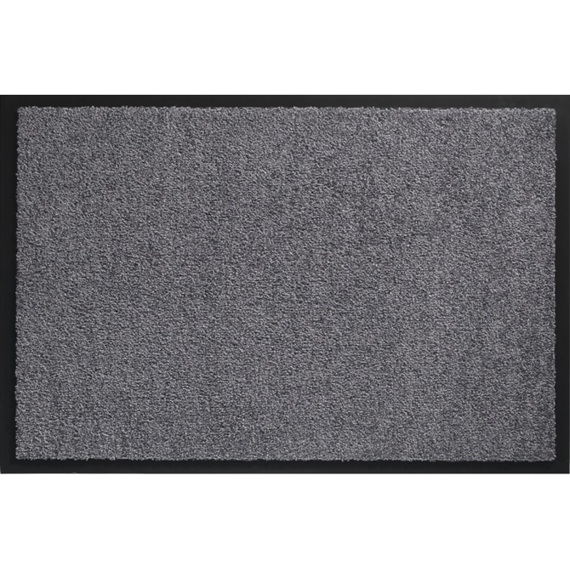 Fußmatte waschbar grau PA L900xB1500xS8mm