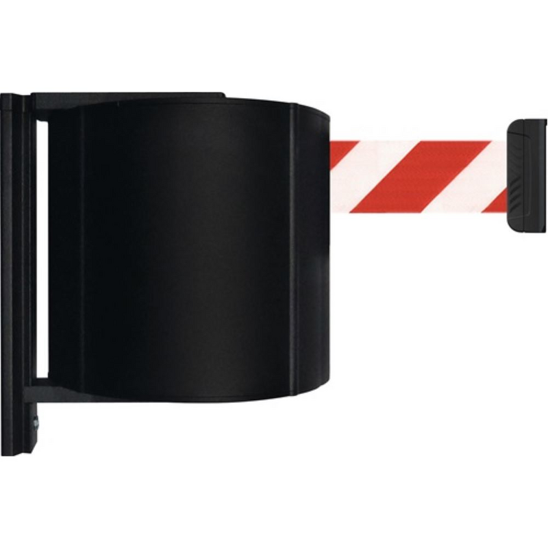 Gurtkassette schwarz f.Gurt-L.12m rot/weiß z.Wm.VI