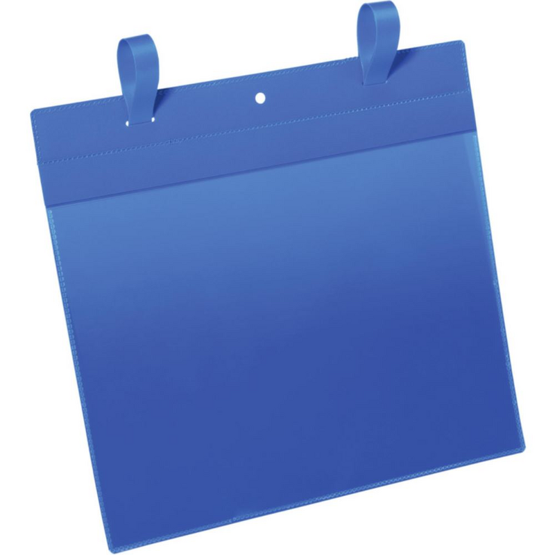 Dokumententasche mit Laschen Innenformat: A4 quer Farbe: dunkelblau Verpackungseinheit: 50 Stück