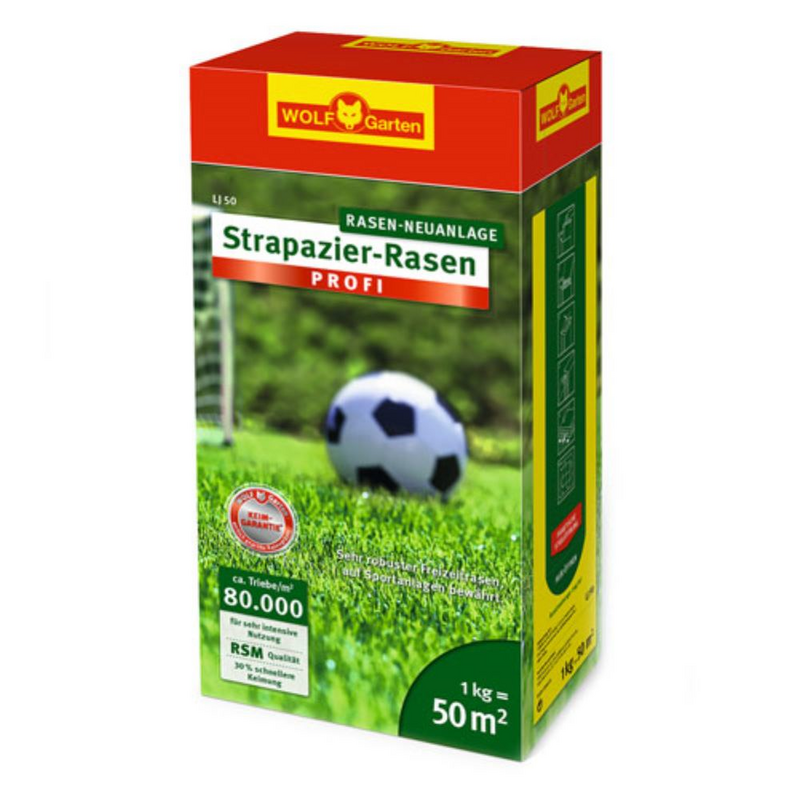 Strapazier Rasen Profi LJ 50 | 1 kg | für 50 m²