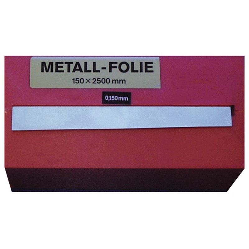 Metallfolie D.0,100mm STA L.2500mm B.150mm