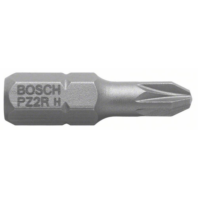 Schrauberbit Extra-Hart. reduziert PZ2R. 25 mm. 25