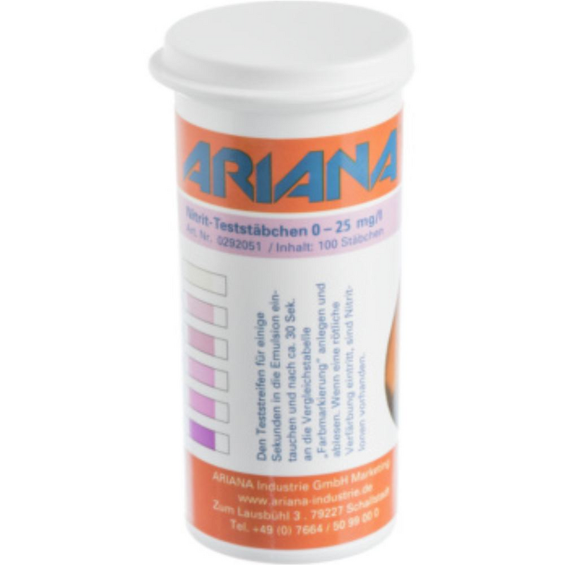 Teststäbchen für Nitrit-Werte 0 - 25 mg/l