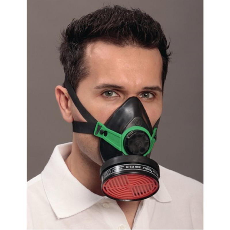 Atemschutzhalbmaske Polimask 230 EN 140 o.Filter E