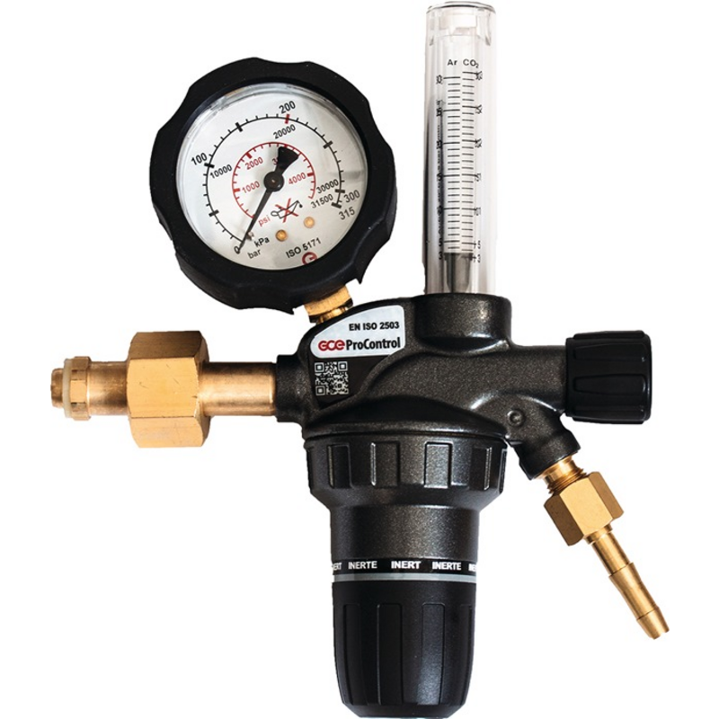 Flaschendruckminderer ProControl Flowmeter Argon/C