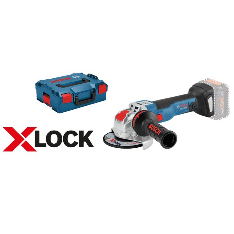 X-LOCK Akku-Winkelschleifer GWX 18V-10 in L-BOXX |