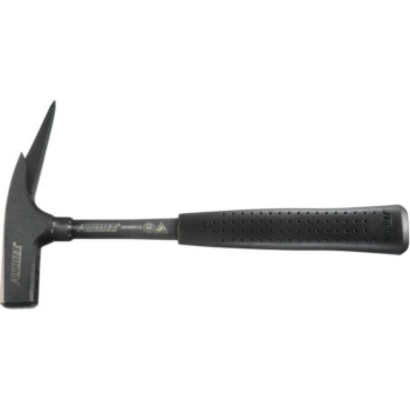 Latthammer DIN 7239 0.600 kg mit Stahlrohrstiel schwarz phosphatiert