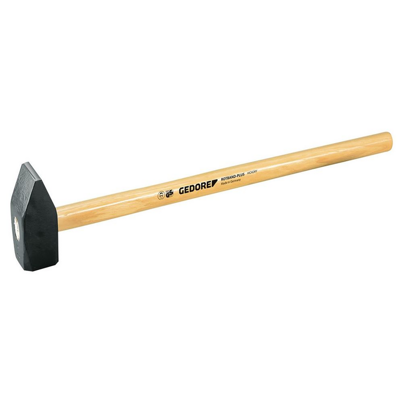 Vorschlaghammer DIN 1042 4 kg mit Eschenholzstiel