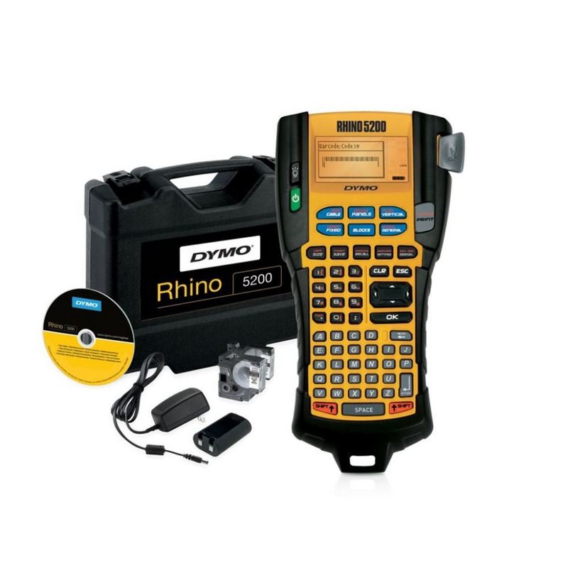 Industrie-Beschriftungsgerät Rhino 5200 Kit Etikettendrucker