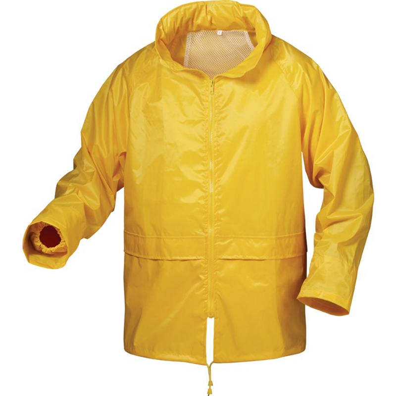 Regenschutz-Jacke Herning Gr.M gelb