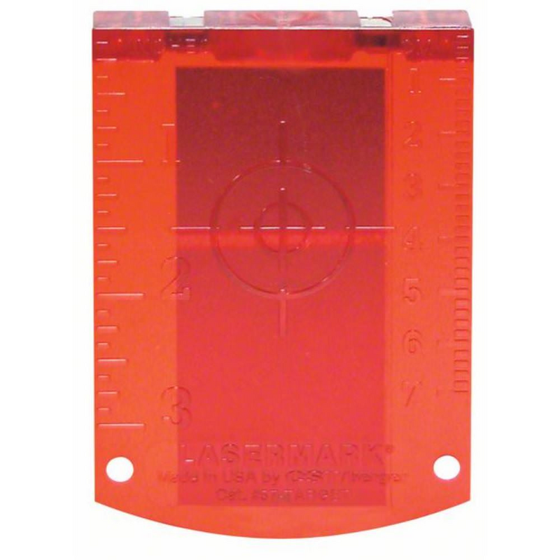 Zieltafel Laserzieltafel (rot)