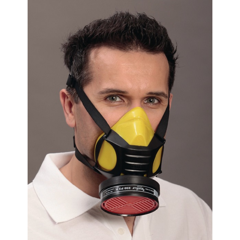 Atemschutzhalbmaske Polimask GAMMA/Silikone EN 140