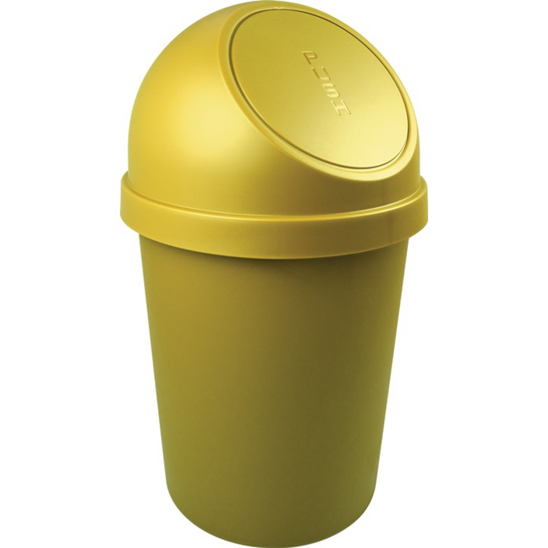 Abfallbehälter H700xØ403mm 45l gelb HELIT