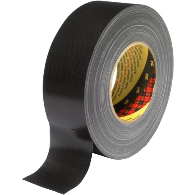 389 Premium-Gewebeklebeband. Farbe schwarzB:50 mm x L:50 m