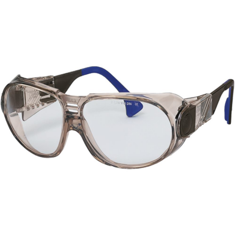 Schutzbrille futura braun-transparent