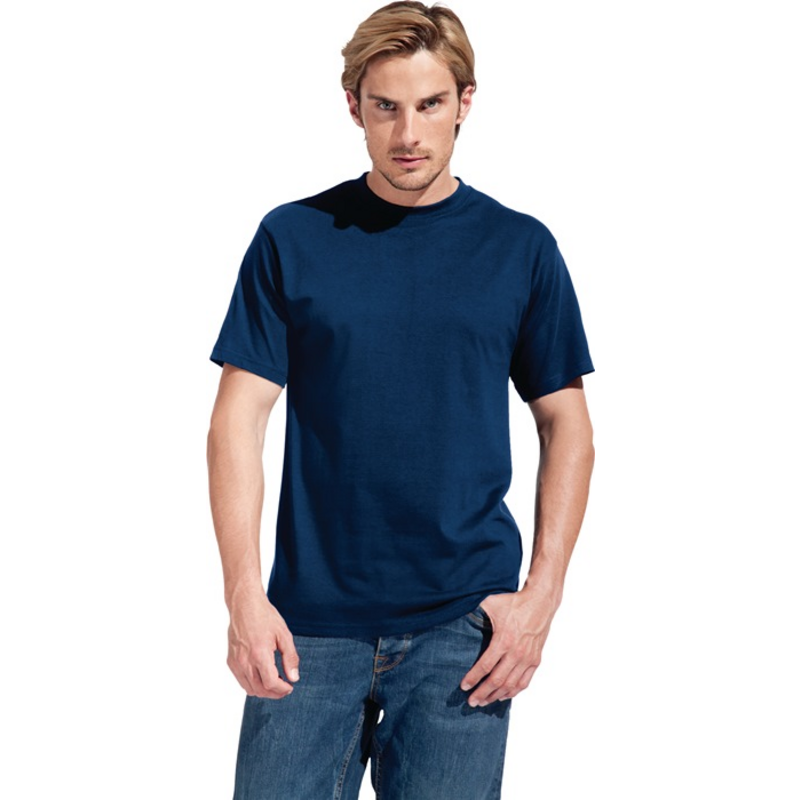 Mens Premium T-Shirt Gr.M steel grey PROMODORO