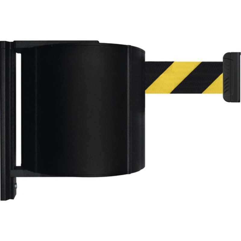 Gurtkassette schwarz f.Gurt-L.22m schwarz/gelb z.W