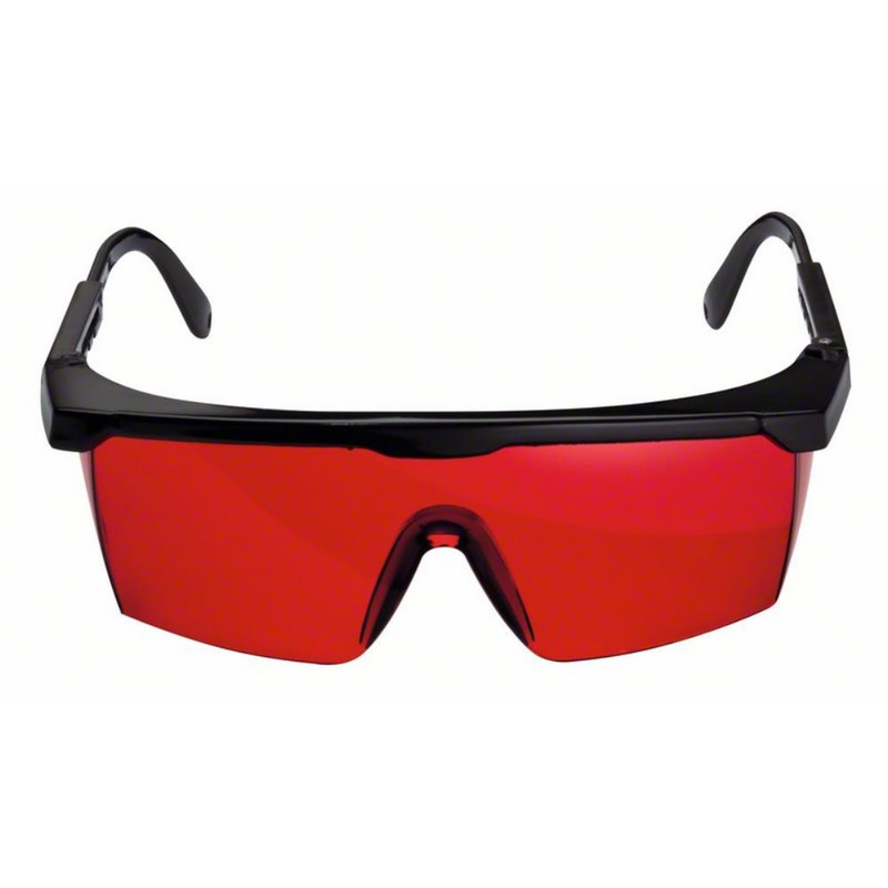 Laser-Sichtbrille. rot