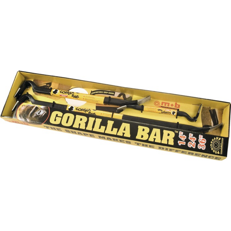 Nageleisenset Gorilla Bar Gesamt-L.350/600/900mm I