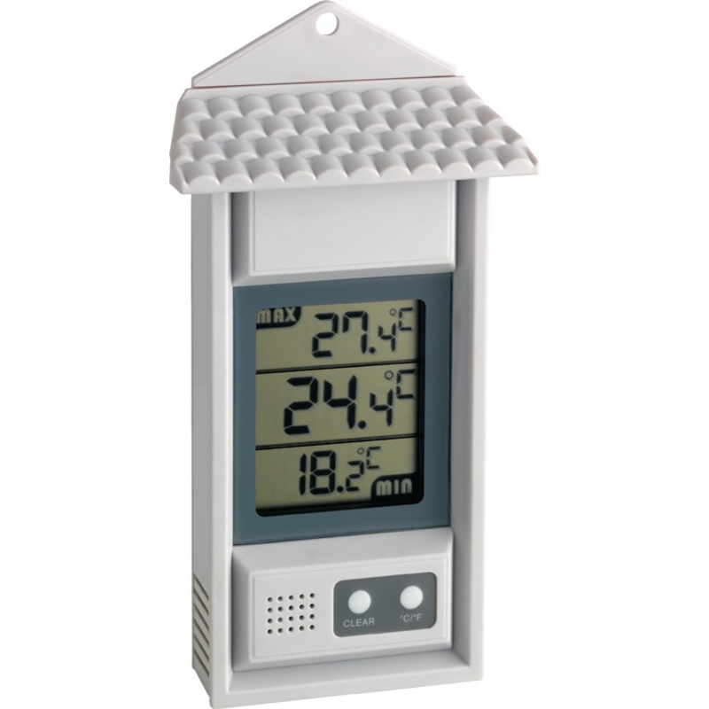 Thermometer Messber.-20 b.70GradC H150xB80xT29mm K